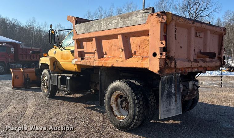 image for item DW7497 2001 GMC C8500 dump truck
