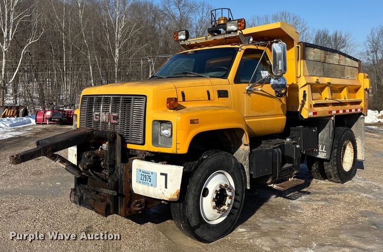 image for item DW7498 2002 GMC C8500 dump truck