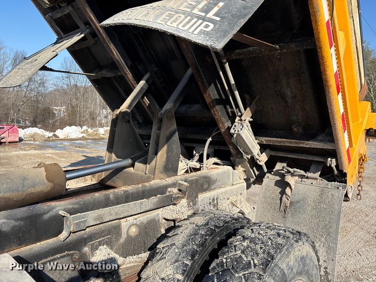 image for item DW7498 2002 GMC C8500 dump truck