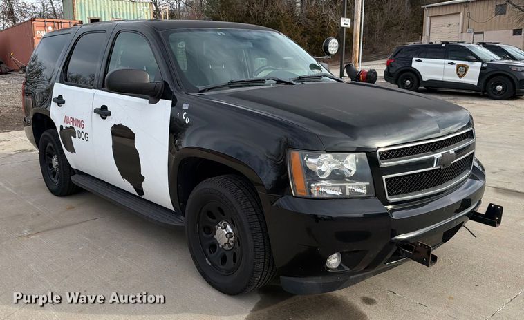 image for item DX5937 2013 Chevrolet Tahoe Police SUV