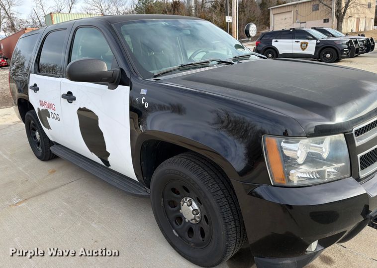 image for item DX5937 2013 Chevrolet Tahoe Police SUV