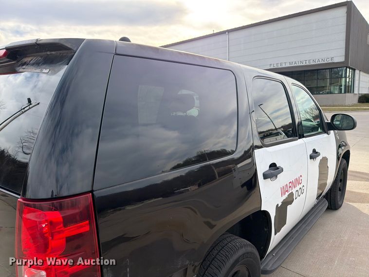 image for item DX5937 2013 Chevrolet Tahoe Police SUV