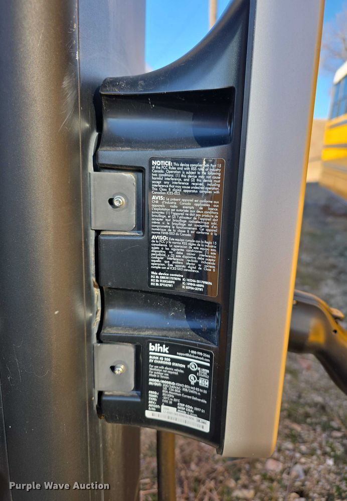 image for item DZ3807 Blink Electric IQ 200 EV  charging station