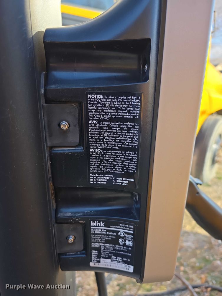 image for item DZ3807 Blink Electric IQ 200 EV  charging station