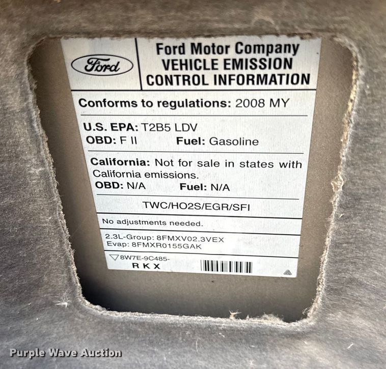 image for item DZ4275 2008 Ford Fusion 