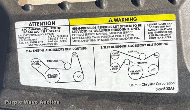 image for item DZ4277 2006 Dodge Grand Caravan van