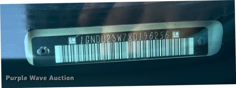 image for item DZ4278 2008 Chevrolet Uplander van