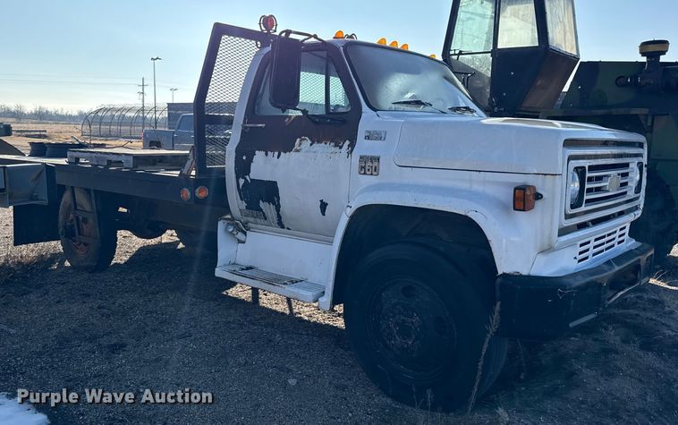 image for item DZ4282 1979 Chevrolet C60 flatbed truck
