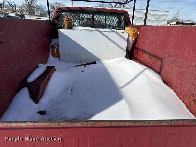 image for item DZ4286 1981 Ford F350 utility bed pickup truck