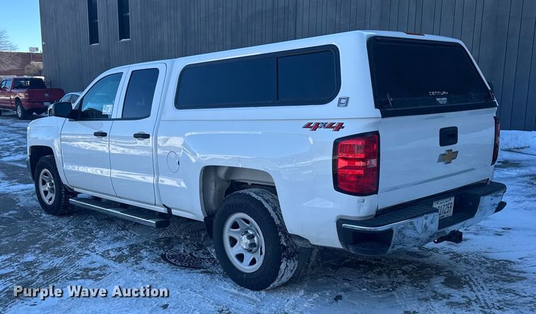 image for item EA2291 2018 Chevrolet Silverado 1500 Ext. Cab pickup truck