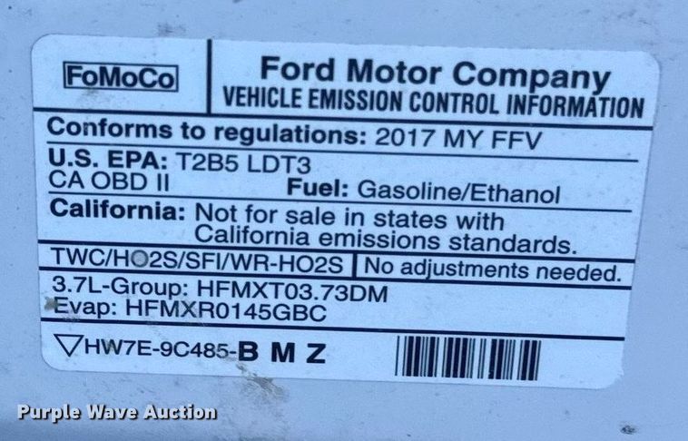 image for item EA2293 2017 Ford Explorer Police Interceptor SUV