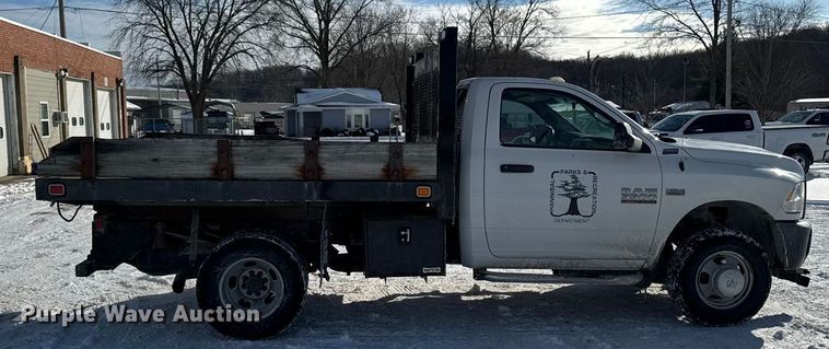 image for item EA2310 2014 RAM 3500 dump bed pickup truck