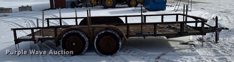 image for item EA2311 1998 Hull Trailer MFG utility trailer