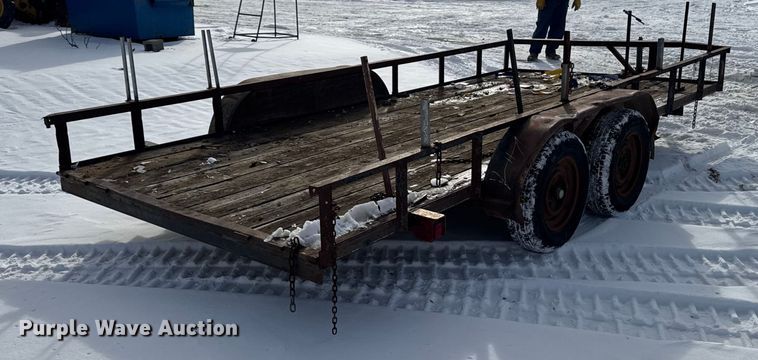 image for item EA2311 1998 Hull Trailer MFG utility trailer