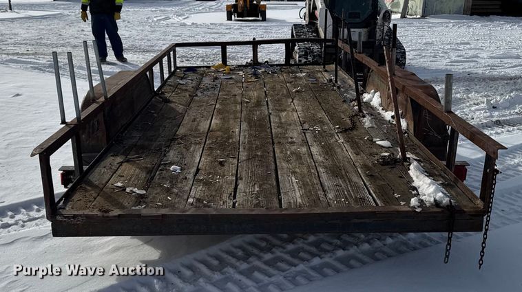 image for item EA2311 1998 Hull Trailer MFG utility trailer