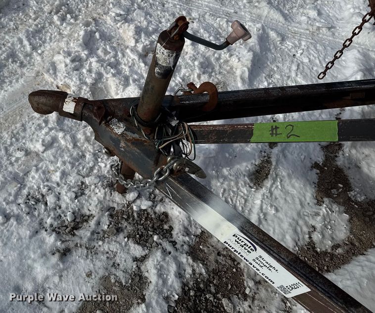 image for item EA2311 1998 Hull Trailer MFG utility trailer