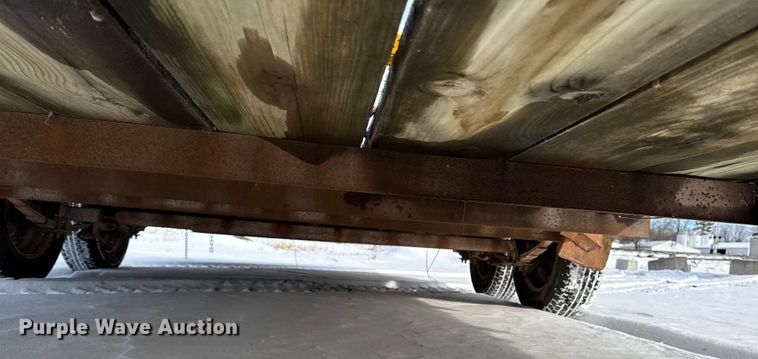 image for item EA2311 1998 Hull Trailer MFG utility trailer