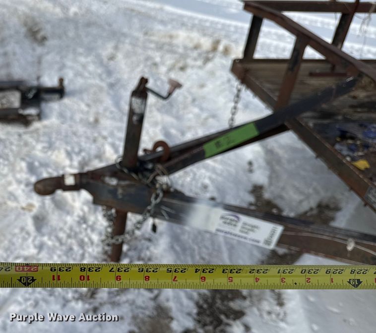 image for item EA2311 1998 Hull Trailer MFG utility trailer