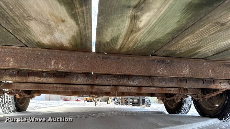 image for item EA2311 1998 Hull Trailer MFG utility trailer