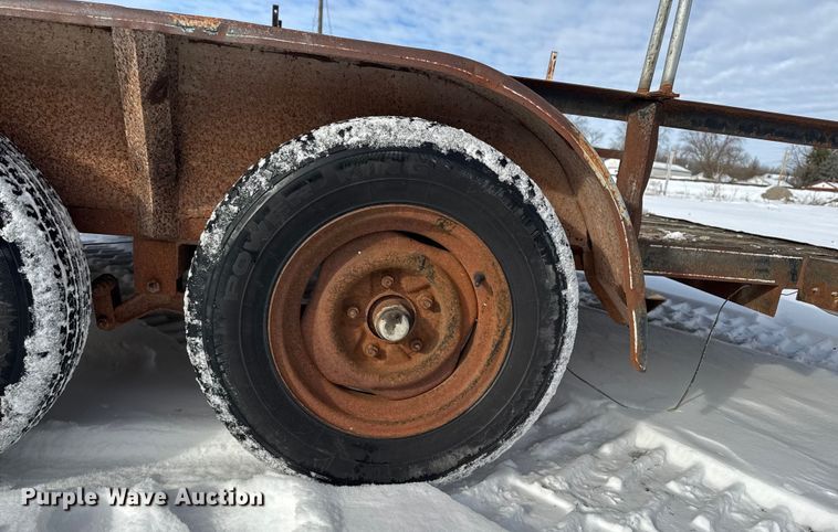 image for item EA2311 1998 Hull Trailer MFG utility trailer