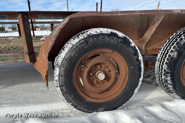 image for item EA2311 1998 Hull Trailer MFG utility trailer