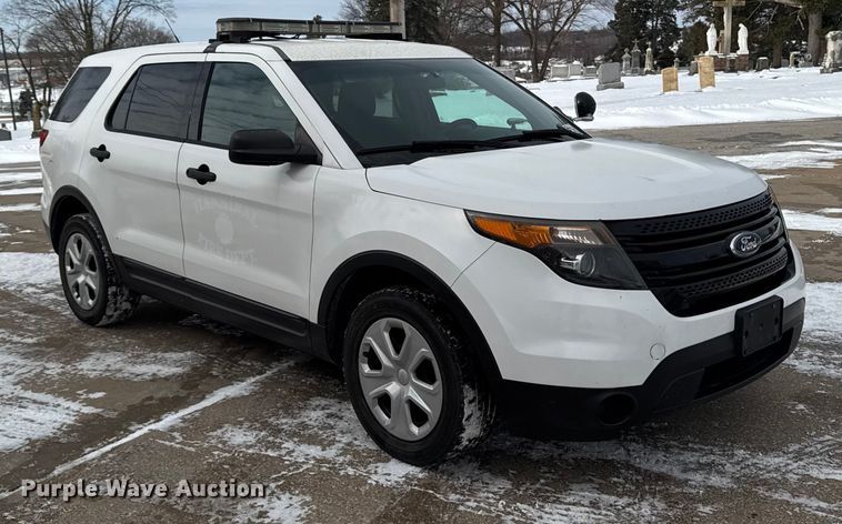 image for item EA2313 2015 Ford Explorer Police Interceptor SUV