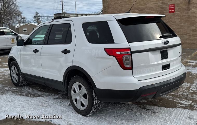 image for item EA2313 2015 Ford Explorer Police Interceptor SUV