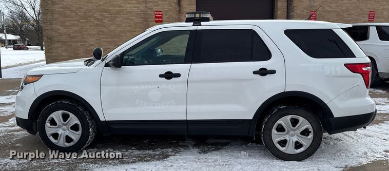image for item EA2313 2015 Ford Explorer Police Interceptor SUV