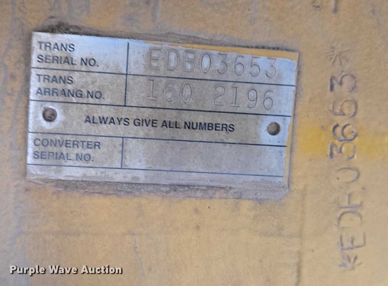 image for item EB1301 2005 Caterpillar 140H VHP Plus motor grader