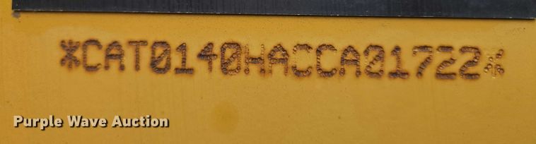 image for item EB1301 2005 Caterpillar 140H VHP Plus motor grader