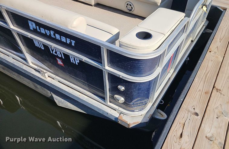 image for item EB8383 2018 Playcraft Clipper 2400 pontoon boat