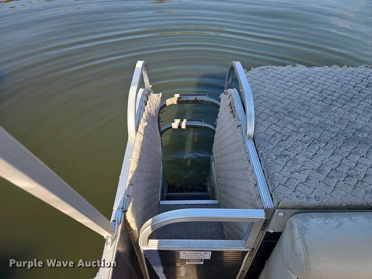 image for item EB8383 2018 Playcraft Clipper 2400 pontoon boat