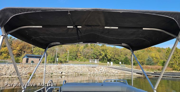 image for item EB8383 2018 Playcraft Clipper 2400 pontoon boat