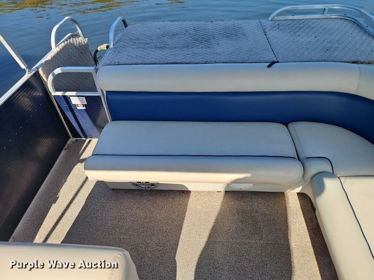 image for item EB8383 2018 Playcraft Clipper 2400 pontoon boat