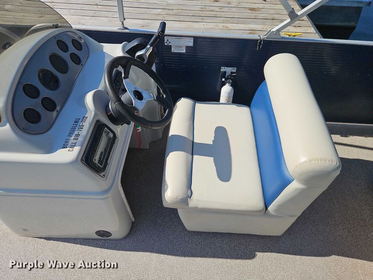 image for item EB8383 2018 Playcraft Clipper 2400 pontoon boat