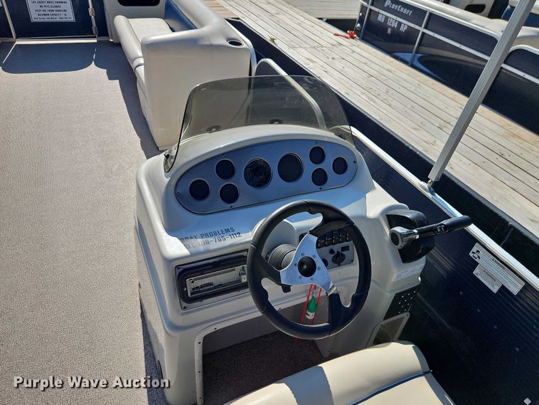 image for item EB8383 2018 Playcraft Clipper 2400 pontoon boat