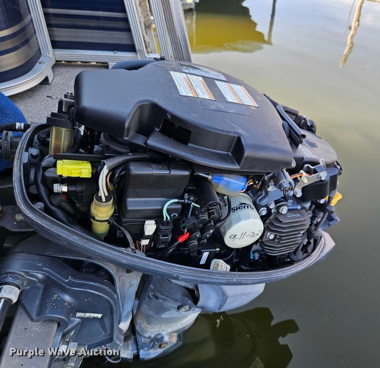 image for item EB8383 2018 Playcraft Clipper 2400 pontoon boat