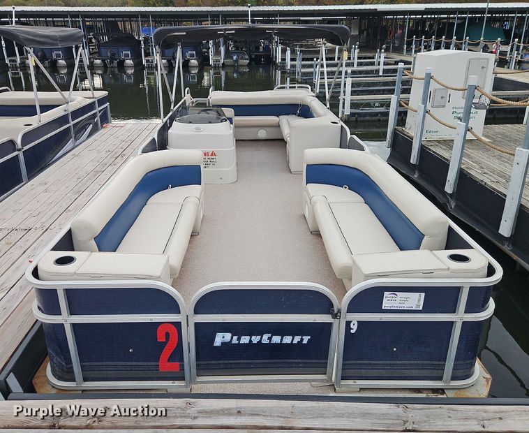 image for item EB8384 2018 Playcraft Clipper 2400 pontoon boat