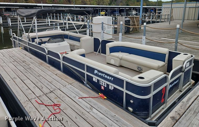 image for item EB8384 2018 Playcraft Clipper 2400 pontoon boat