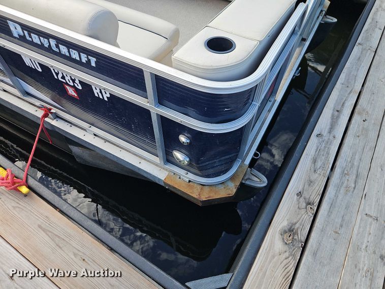 image for item EB8384 2018 Playcraft Clipper 2400 pontoon boat