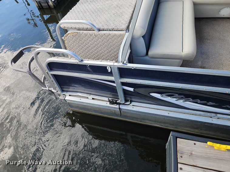image for item EB8384 2018 Playcraft Clipper 2400 pontoon boat