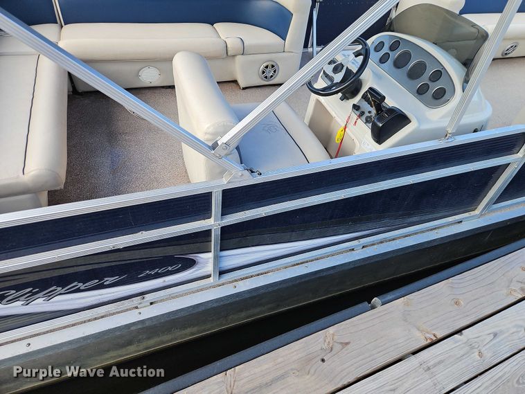 image for item EB8384 2018 Playcraft Clipper 2400 pontoon boat