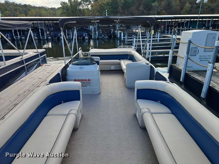 image for item EB8384 2018 Playcraft Clipper 2400 pontoon boat