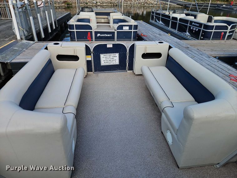 image for item EB8384 2018 Playcraft Clipper 2400 pontoon boat