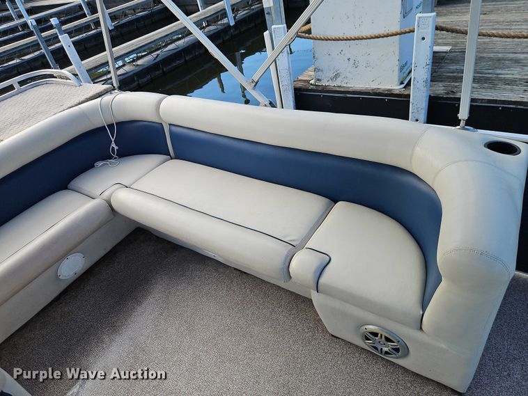 image for item EB8384 2018 Playcraft Clipper 2400 pontoon boat