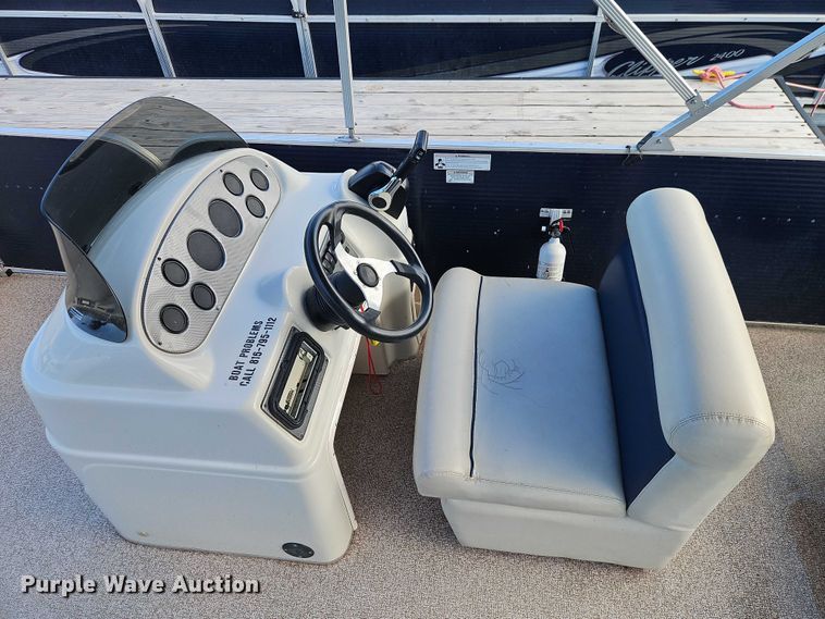 image for item EB8384 2018 Playcraft Clipper 2400 pontoon boat