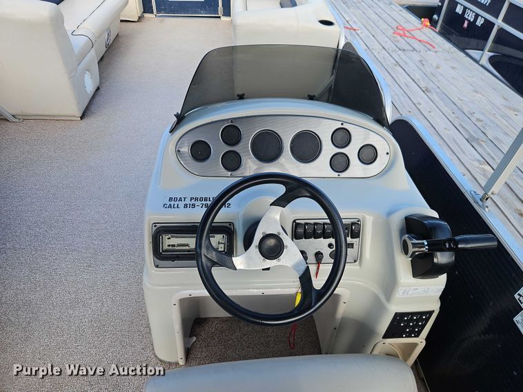 image for item EB8384 2018 Playcraft Clipper 2400 pontoon boat