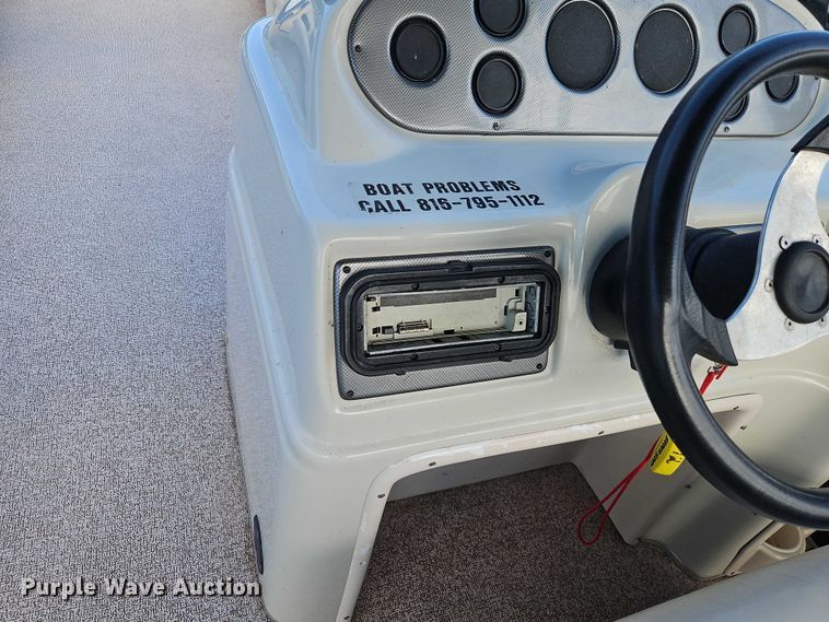 image for item EB8384 2018 Playcraft Clipper 2400 pontoon boat