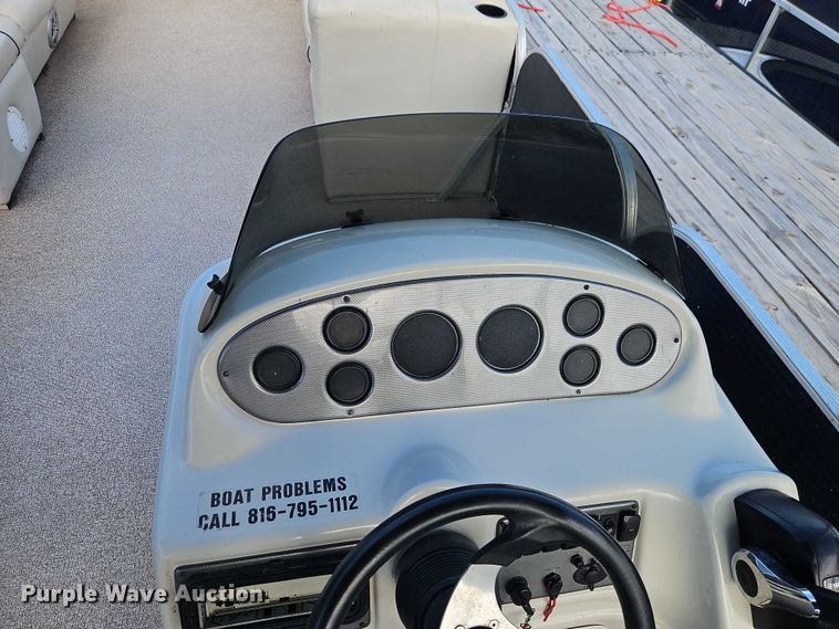 image for item EB8384 2018 Playcraft Clipper 2400 pontoon boat