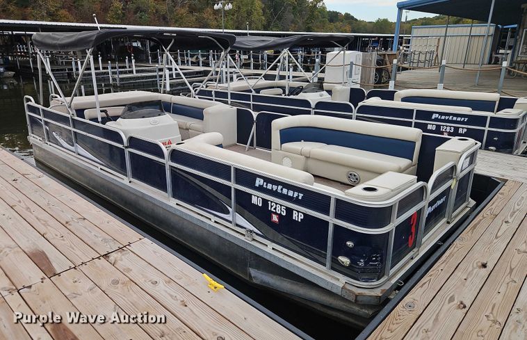 image for item EB8385 2018 Playcraft Clipper 2400 pontoon boat